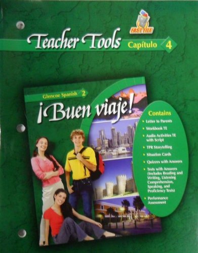 Beispielbild fr Buen Viaje! Glencoe Spanish 2 - Teacher Tools - Capitulo 4 zum Verkauf von Allied Book Company Inc.