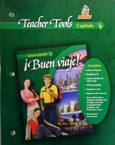 Stock image for Buen Viaje! Glencoe Spanish 2 - Teacher Tools - Capitulo 6 for sale by Allied Book Company Inc.