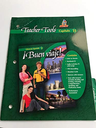 Stock image for Teacher Tools Capitulo Glencoe Spanish 2 Buen viaje! (buen Viaje) for sale by Allied Book Company Inc.