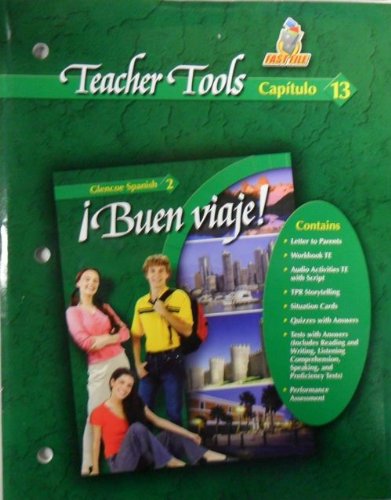 Stock image for Buen Viaje! Glencoe Spanish 2 - Teacher Tools - Capitulo 13 for sale by Allied Book Company Inc.