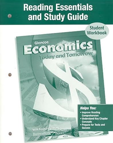 Stock image for Economics Today And Tomorrow, Reading Essentials And Study Guide, Workbook (Economics Today & Tomorr ; 9780078650635 ; 0078650631 for sale by APlus Textbooks