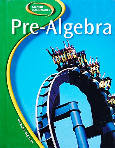 Beispielbild fr Glencoe Pre-Algebra, Student Edition (Glencoe Mathematics) zum Verkauf von BooksRun