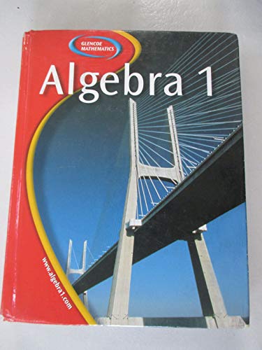 Beispielbild fr Glencoe Algebra 1 zum Verkauf von HPB-Red