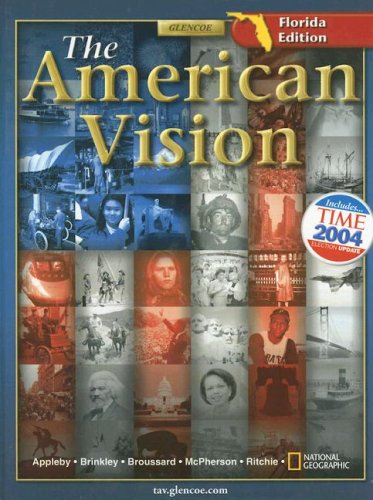 Beispielbild fr The American Vision, Florida Edition zum Verkauf von HPB-Red