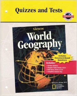9780078653315: Quizzes and Tests for "Glencoe World Geography"