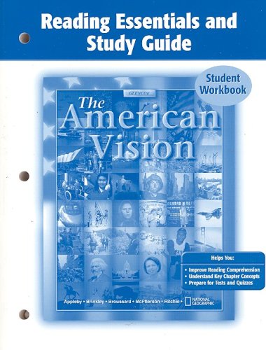 Imagen de archivo de The American Vision, Reading Essentials and Study Guide, Student Edition (UNITED STATES HISTORY (HS)) a la venta por tLighthouse Books