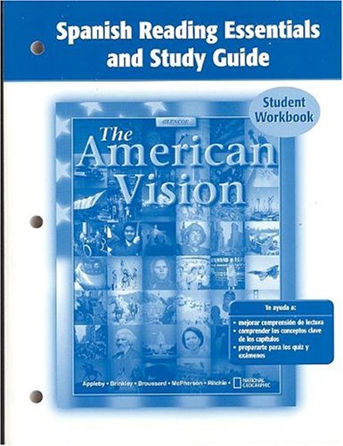 Stock image for American Vision, Spanish Reading Essentials and Study Guide, Student Edition (UNITED STATES HISTORY (HS)) (Spanish Edition) for sale by Iridium_Books