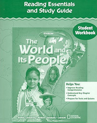 Imagen de archivo de The World and Its People, Reading Essentials and Study Guide, Student Workbook (GEOGRAPHY: WORLD & ITS PEOPLE) a la venta por Georgia Book Company