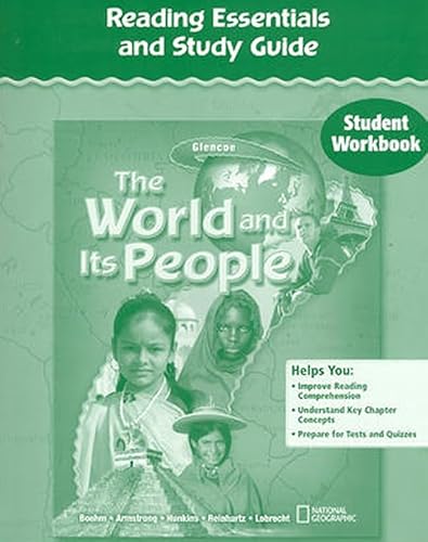 Stock image for The World and Its People, Reading Essentials and Study Guide, Student Workbook (GEOGRAPHY: WORLD & ITS PEOPLE) for sale by Georgia Book Company