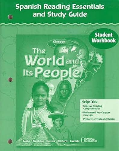 Stock image for The World and Its People, Spanish Reading Essentials and Study Guide, Student Workbook (GEOGRAPHY: WORLD & ITS PEOPLE) (Spanish Edition) for sale by Iridium_Books