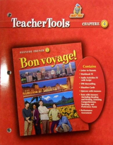 Stock image for Bon Voyage! 1 Teacher Tools Chapter 4 [Paperback] by for sale by Nationwide_Text