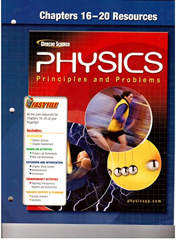 Stock image for Chapters 16-20 Resources Glencoe Science (Physics Principles and Problems) for sale by Nationwide_Text