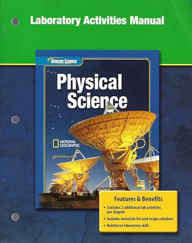 9780078660849: Glencoe Physical Iscience, Grade 8, Laboratory Activities Manual, Student Edition (Physical Science)