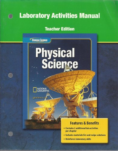 Beispielbild fr Laboratory Activities Manual (Teacher Edition) for Glencoe Physcial Science zum Verkauf von Goodbookscafe