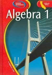Stock image for Algebra 1: California Edition for sale by Hawking Books