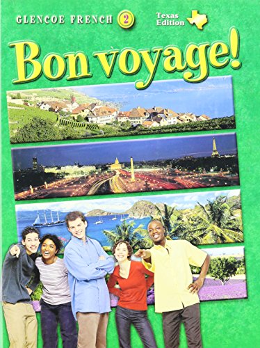 Imagen de archivo de Bon Voyage!: Level 2, Texas St (Glencoe French, Level 2) (English and French Edition) a la venta por HPB-Red