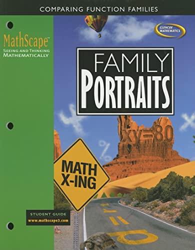 Beispielbild fr MathScape: Seeing and Thinking Mathematically, Course 3, Family Portraits, Student Guide zum Verkauf von Better World Books