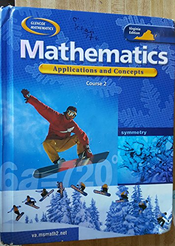 Imagen de archivo de Mathematics: Applications and Concepts, Course 2 a la venta por BookHolders