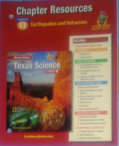 9780078669484: Chapter Resources Earthquakes