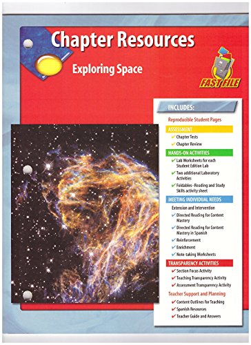 Imagen de archivo de Chapter Resources Exploring Space FAST FILE a la venta por Wonder Book