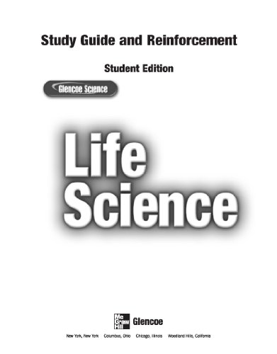 Stock image for Glencoe Life iScience, Grade 7, Reinforcement and Study Guide, Student Edition (LIFE SCIENCE) for sale by Iridium_Books
