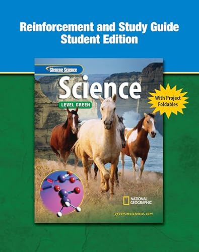 Stock image for Glencoe iScience, Level Green, Grade 7, Reinforcement and Study Guide, Student Edition (INTEGRATED SCIENCE) for sale by Iridium_Books