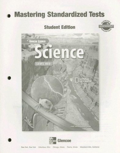 Science Level Red, Mastering Standardized Tests, SE (INTEGRATED SCIENCE) (9780078672088) by McGraw-Hill Education