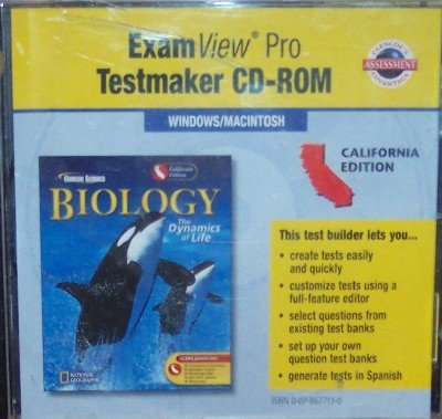 9780078677137: Biology: ExamView Pro Testmaker (The Dynamics of Life)