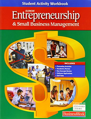 9780078677601: Entrepreneurship and Small Business Management, Student Activity Workbook (Entrepreneurship Sbm)