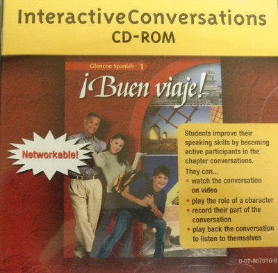 Stock image for Interactive Conversations CD-ROM (Glencoe Spanish 1: Buen Viaje!) for sale by SecondSale