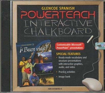 Glencoe Spanish Buen Viaje! Level 3: Powerteach Interactive Chalkboard Cd-rom (Spanish Edition) (9780078679322) by Schmitt, Conrad J.