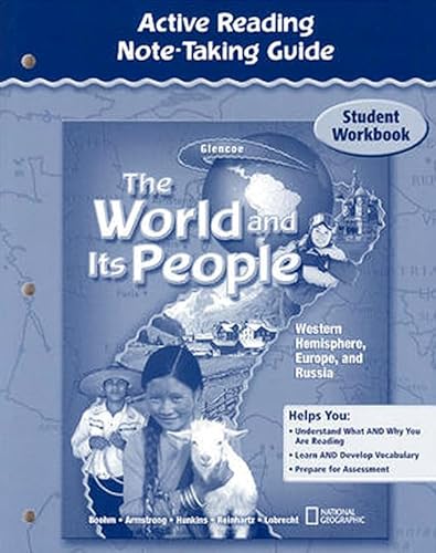 The World and Its People: Western Hemisphere, Europe, and Russia, Active Reading & Note-Taking Strategies, Student Edition (THE WORLD & ITS PEOPLE WESTERN) (9780078680335) by McGraw-Hill Education
