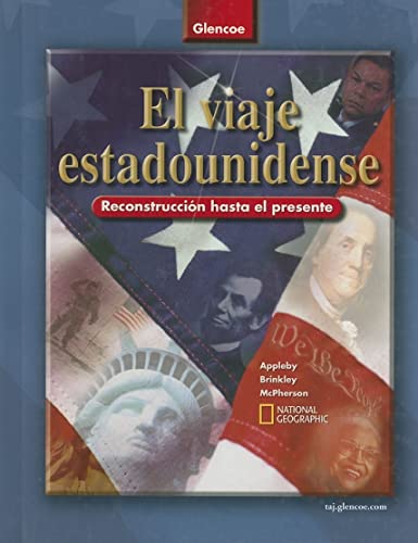 Stock image for The American Journey, Reconstruction to the Present, Spanish Student Edition (THE AMER JOURNEY RECON/PRESENT) (Spanish Edition) for sale by Iridium_Books