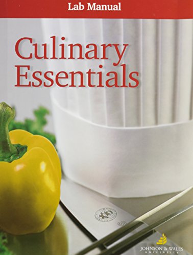 Imagen de archivo de Culinary Essentials, Lab Manual, Student Edition a la venta por Jenson Books Inc