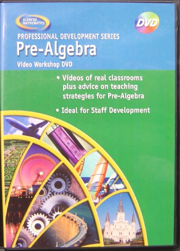 9780078697210: Pre-Algebra Video Workshop DVD (Professional Development Series)