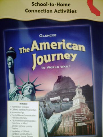 9780078703799: School-to-Home Connection Activities (GLENCOE The American Journey To World War I)