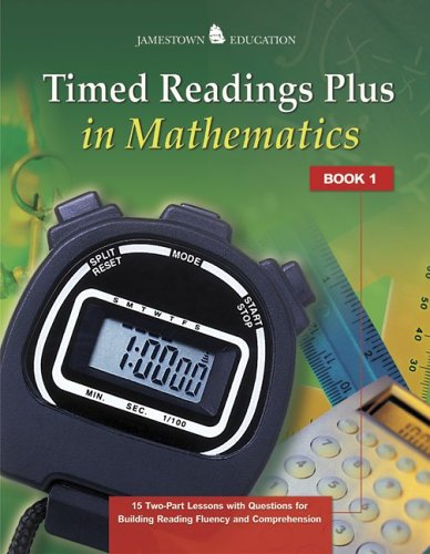 Stock image for Timed Readings Plus in Mathematics: Book 3 (Jamestown Education) for sale by Wonder Book