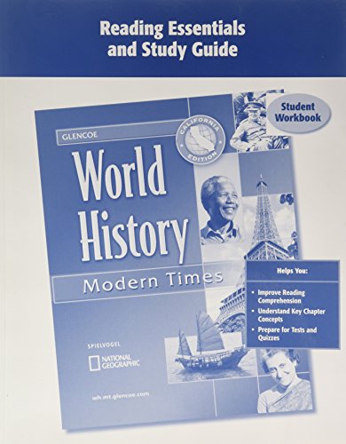 Imagen de archivo de Reading Essentials and Study Guide: World History - Modern Times, California Edition a la venta por HPB-Red