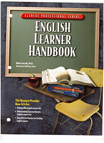 Stock image for Glencoe Professional Series English Learner Handbook for sale by Booksavers of MD
