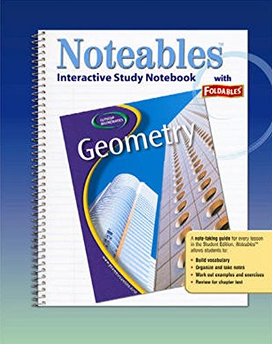 Imagen de archivo de Geometry: Concepts And Applications, Noteables: Interactive Study Notebook With Foldables (Geometry: ; 9780078729874 ; 0078729874 a la venta por APlus Textbooks