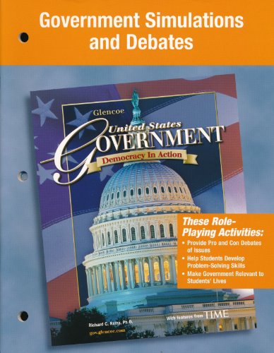 Beispielbild fr Government Simulations and Debates (United States Government, Democracy in Action) zum Verkauf von Booksavers of MD