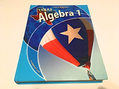 Stock image for Texas Algebra 1 ; 9780078738234 ; 0078738237 for sale by APlus Textbooks