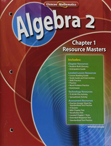 Stock image for Geometry Chapter 1 Resource Masters --2008 publication. for sale by St Vincent de Paul of Lane County