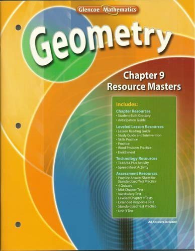Imagen de archivo de Geometry Chapter 9 Resource Masters a la venta por Better World Books