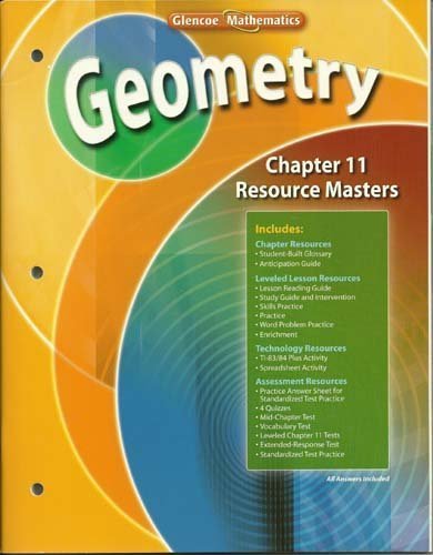 Imagen de archivo de Geometry Chapter 11 Resource Masters a la venta por Better World Books