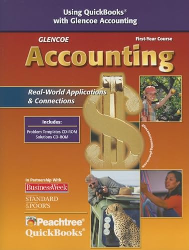 Stock image for Glencoe Accounting: First Year Course, Using Quickbooks (Guerrieri: Hs Acctg) ; 9780078740374 ; 0078740371 for sale by APlus Textbooks