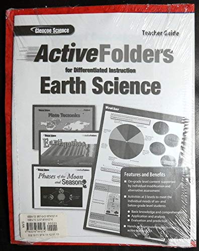 Stock image for Glencoe Earth iScience Modules: Earth Materials and Processes, Grade 6, Active Folders for Differentiated Instruction (LIFE SCIENCE) for sale by Iridium_Books