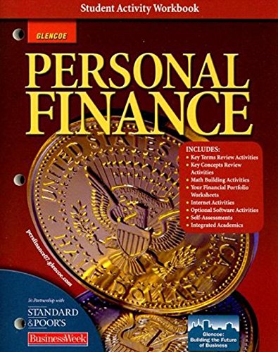 9780078741128: Personal Finance, Student Activity Workbook