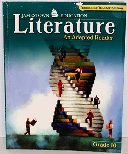 9780078743306: LITERATURE...AN ADAPTED READER GRADE 10...ANNOTATED TEACHER EDITION