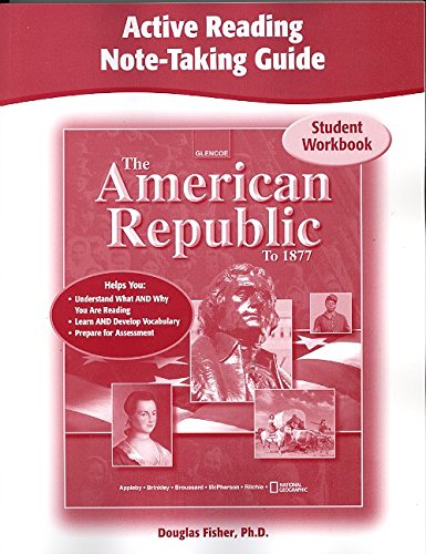 Stock image for The American Republic to 1877, Active Reading Note-Taking Guide: Student Workbook for sale by ThriftBooks-Dallas